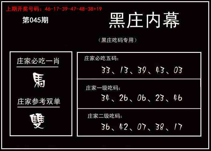 045期黑庄内幕[图]