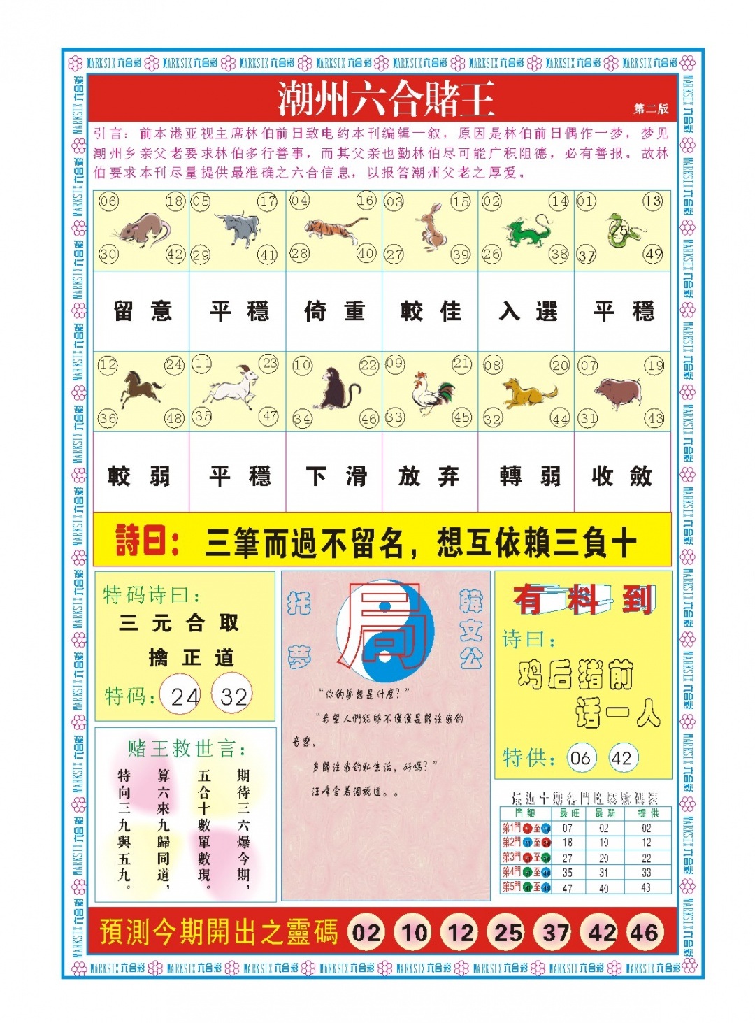 045期潮州六合赌王B[图]