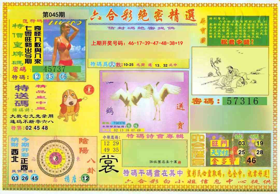 045期绝密精选A[图]