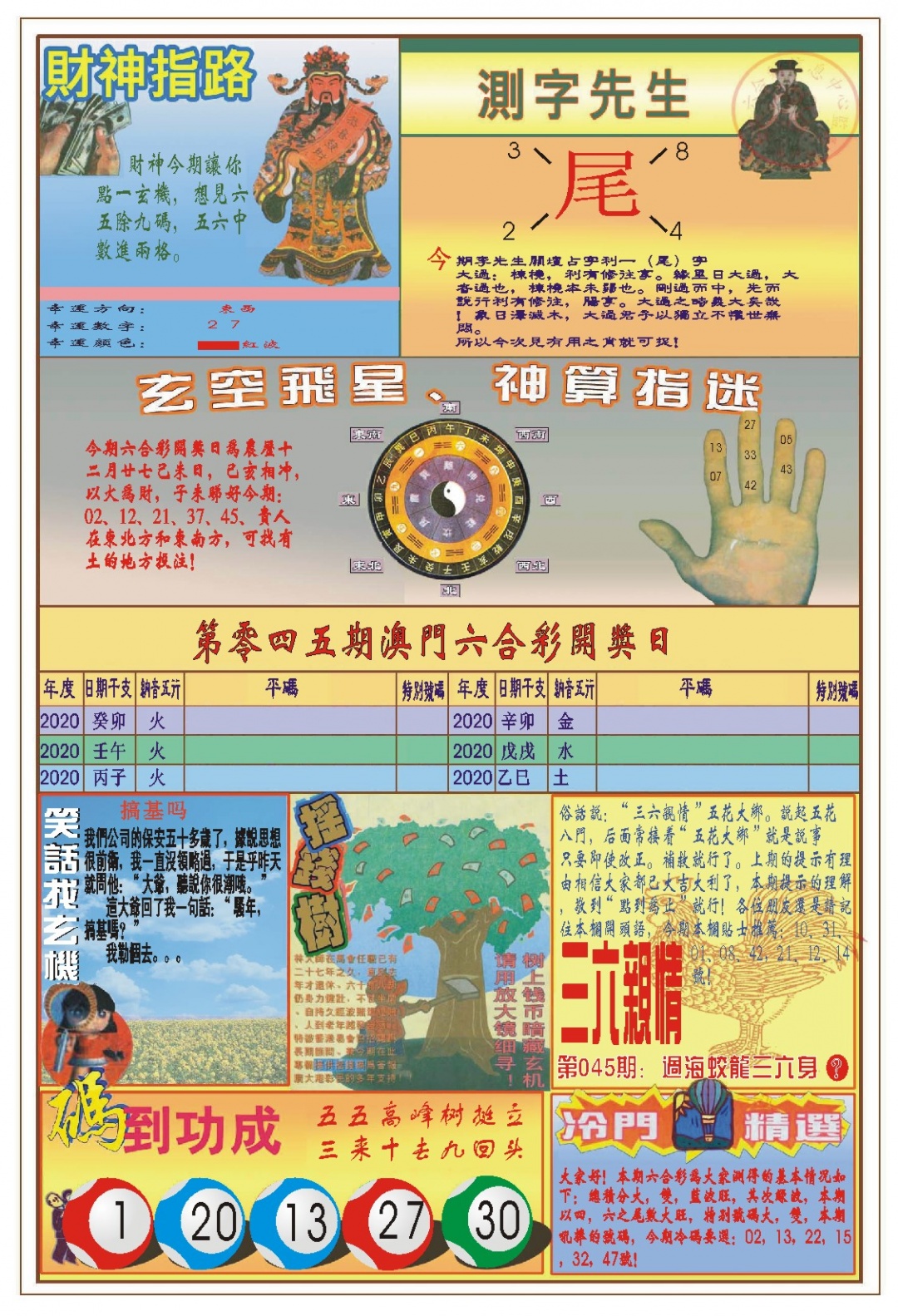 045期(新版)四柱预测B[图]