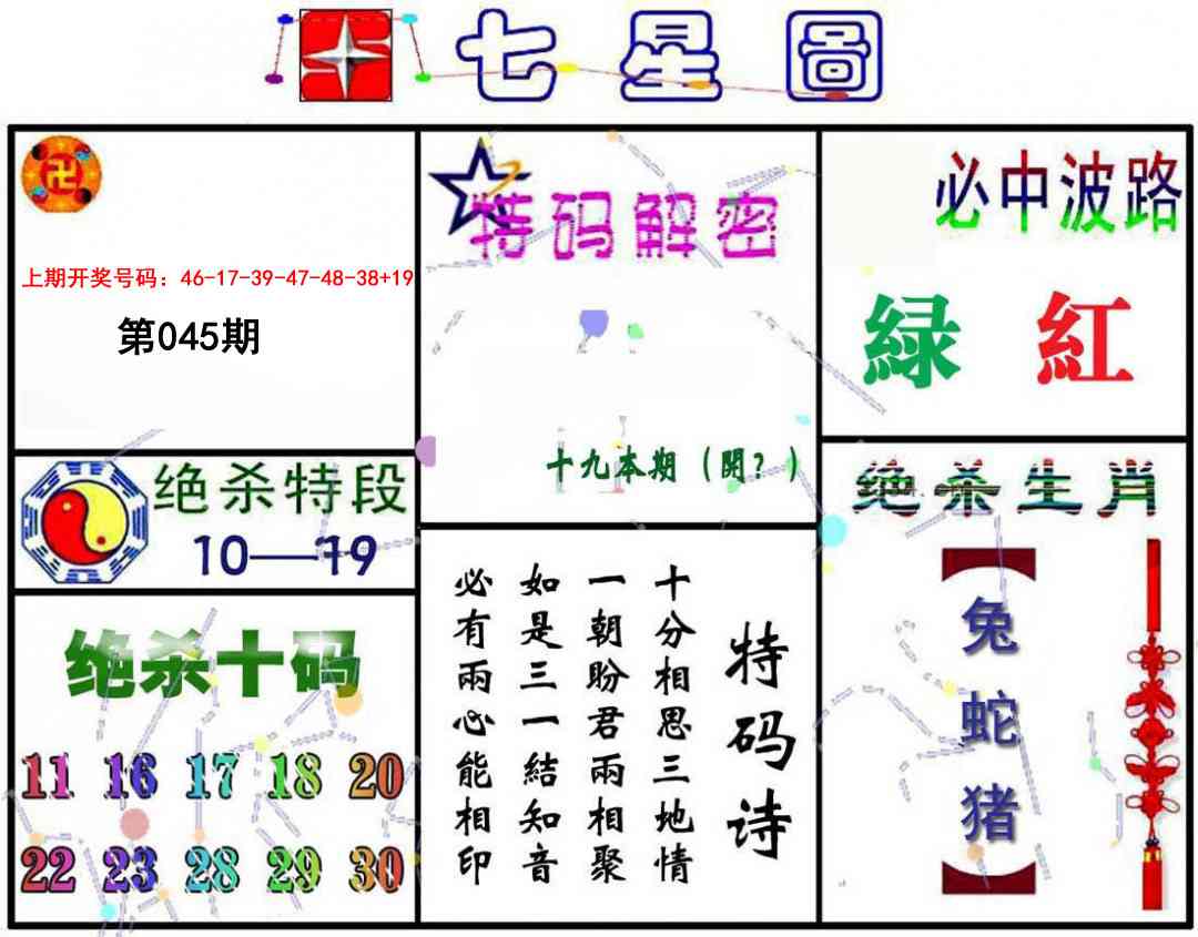 045期七星图A[图]