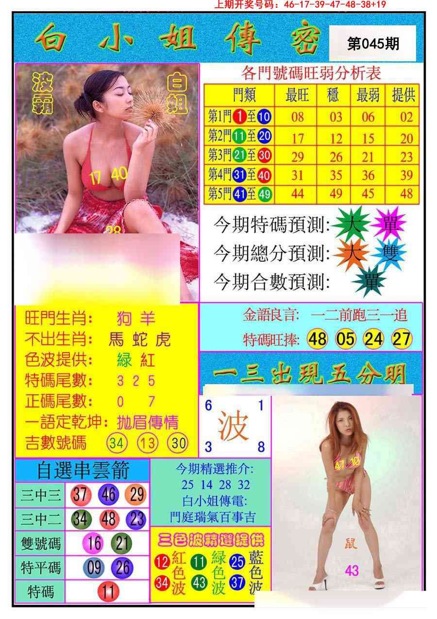 045期白小姐传密[图]