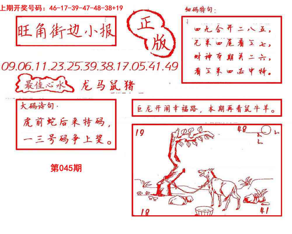 045期旺角街边小报[图]