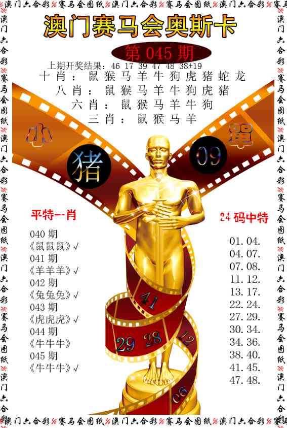 045期新奥斯卡[图]