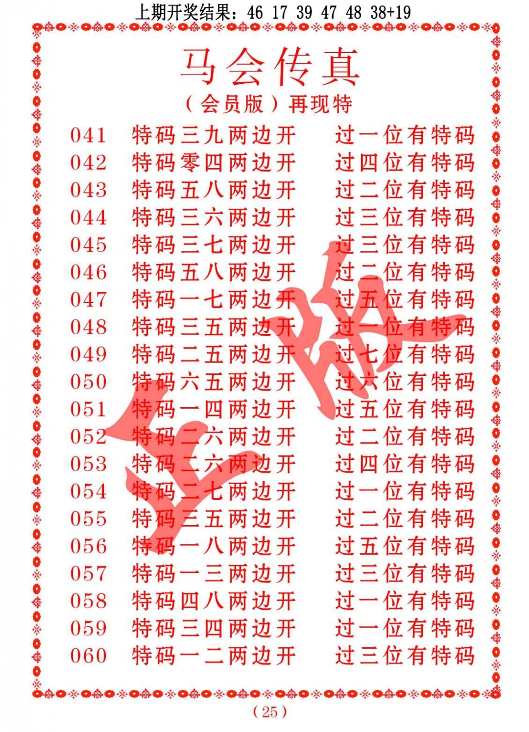 045期马会传真[图]