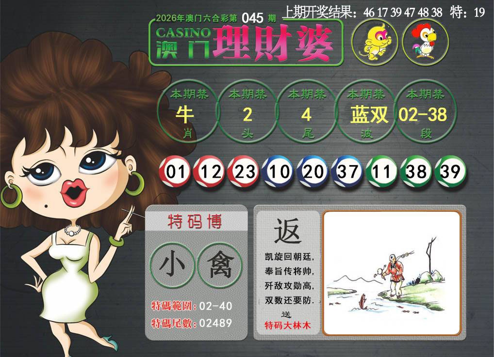 045期澳门理财婆[图]