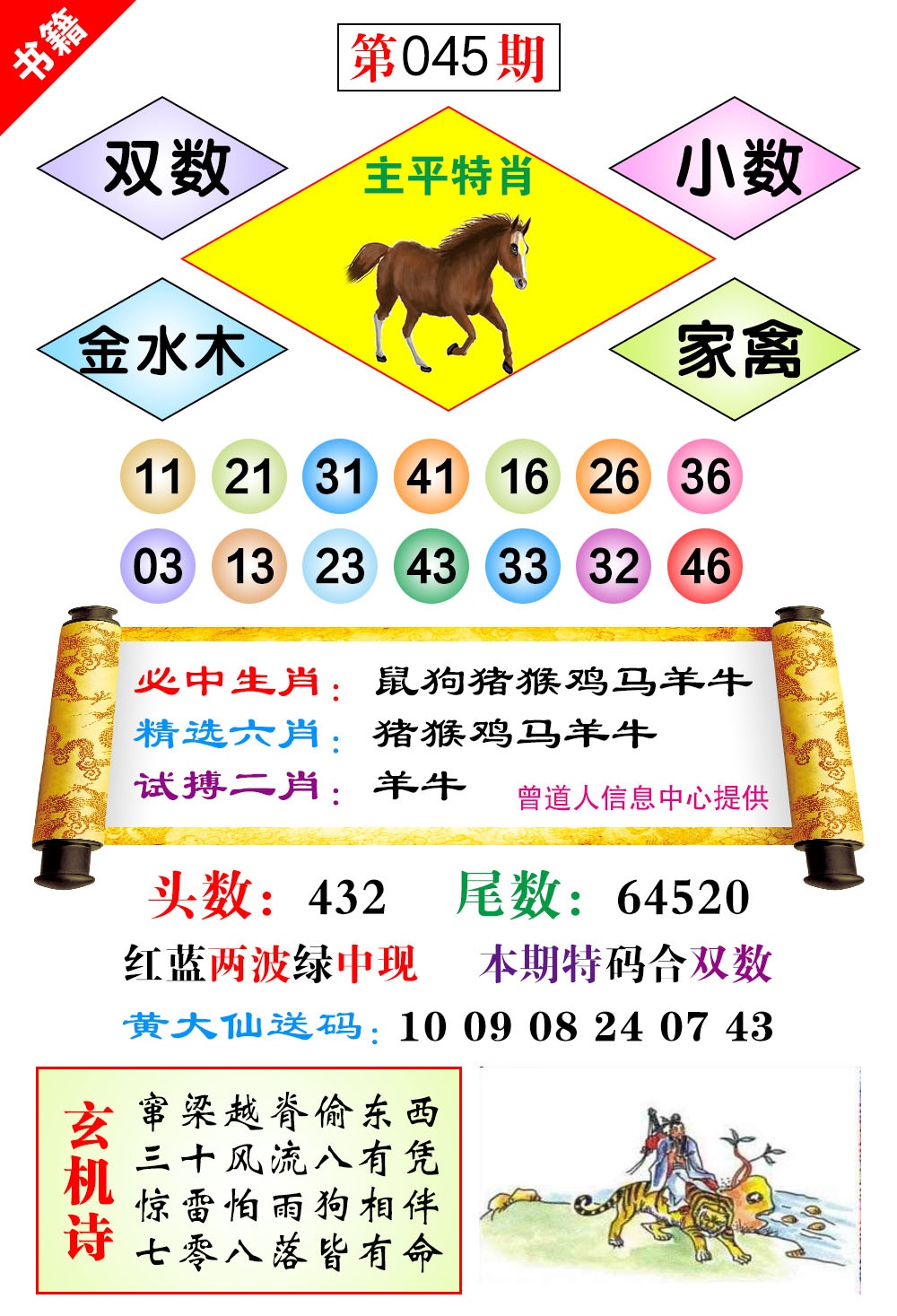 045期澳门济公十八码[图]