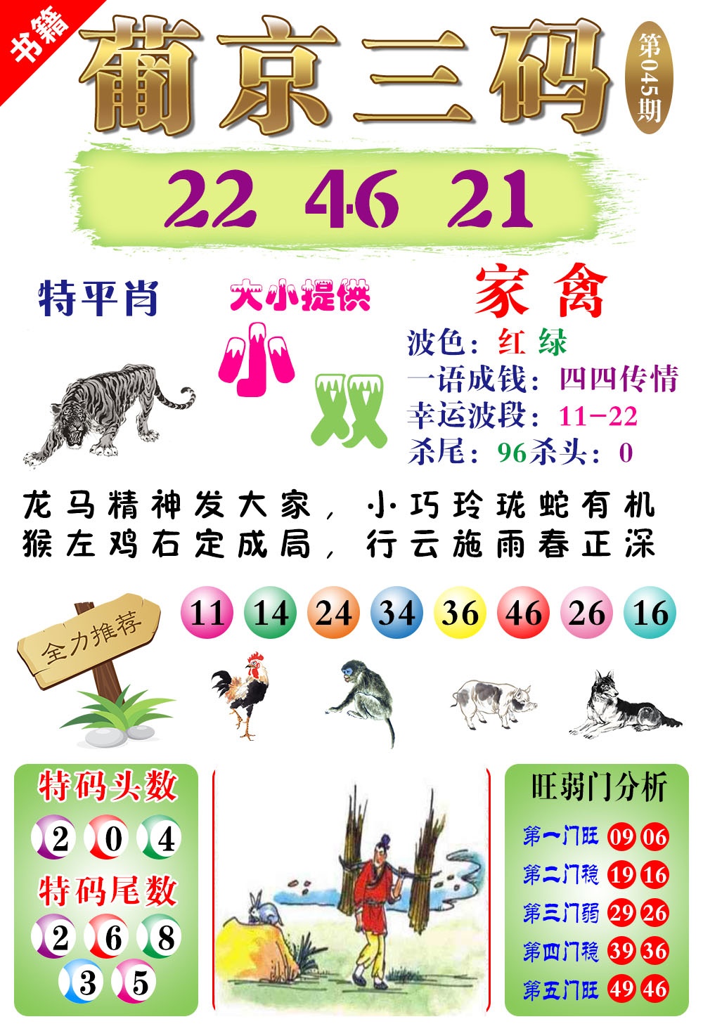 045期澳门葡京三码[图]