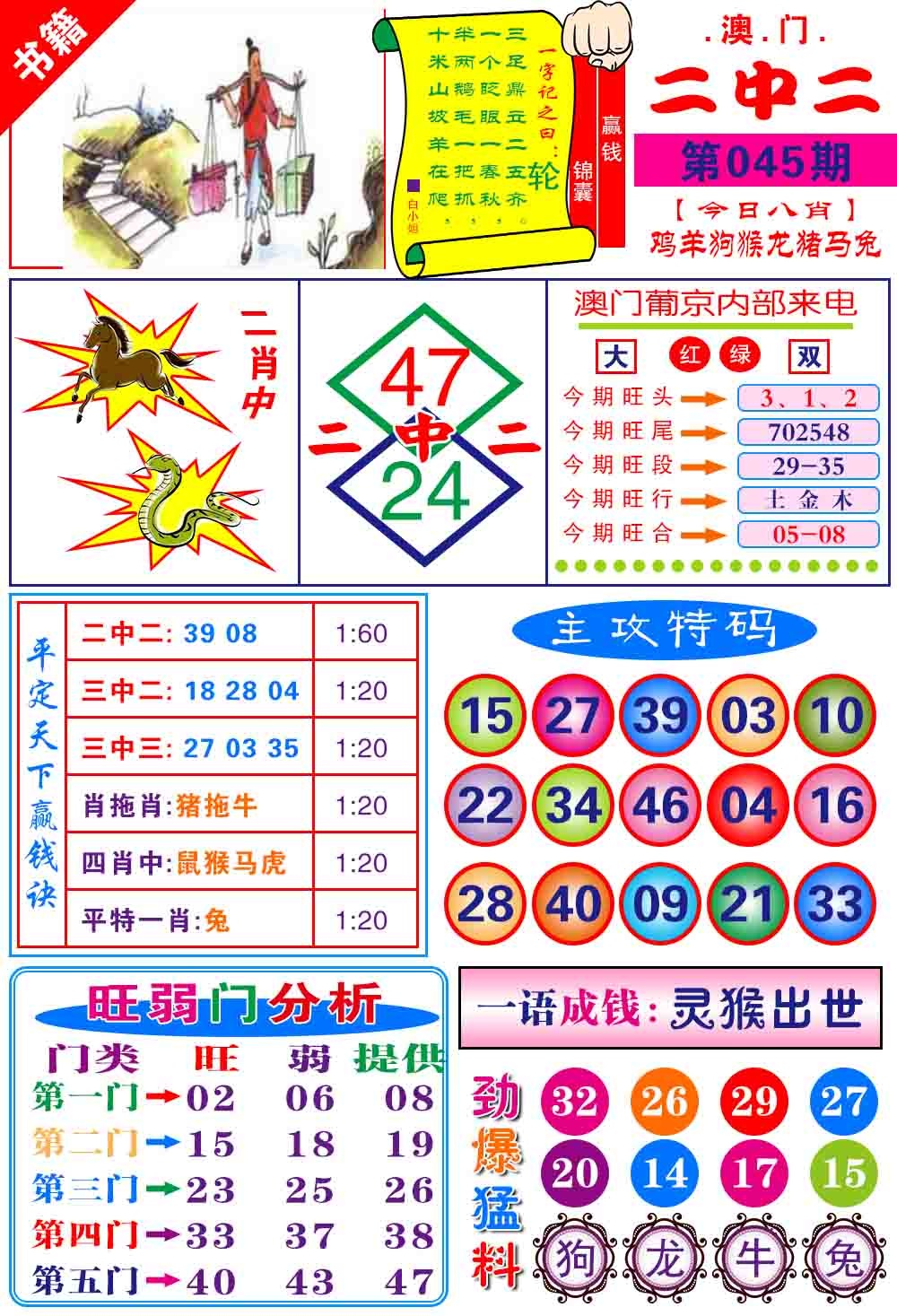 045期澳门平天下[图]