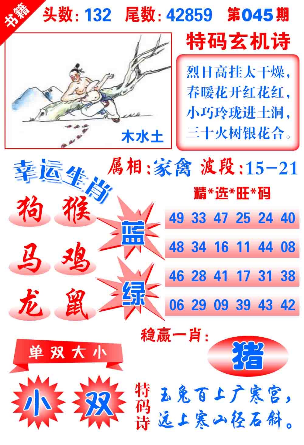 045期澳门铜宝典[图]